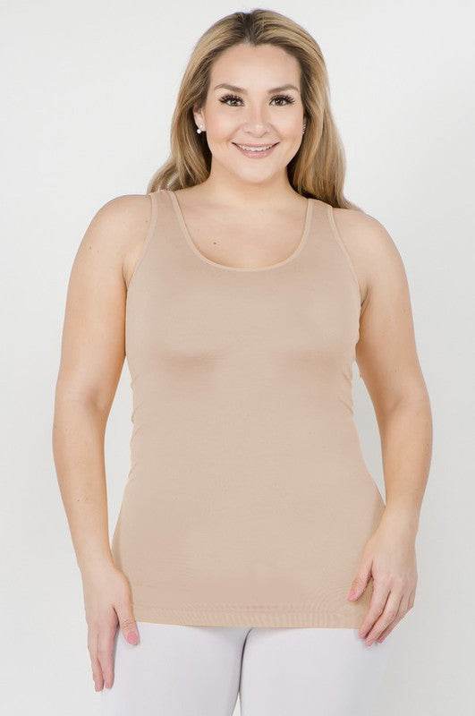Womens Seamless Tank Top - PLUS SIZE - Shop Style & More | Fresh Looks, Everyday Deals & Free Shipping