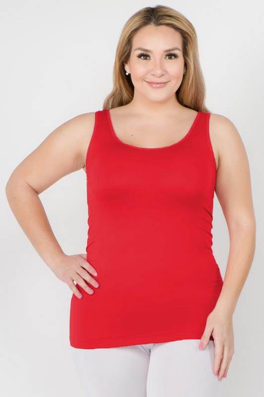 Womens Seamless Tank Top - PLUS SIZE - Shop Style & More | Fresh Looks, Everyday Deals & Free Shipping
