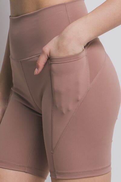 Love Tree High Waist Seam Detail Active Shorts - Shop Style & More | Fresh Looks, Everyday Deals & Free Shipping