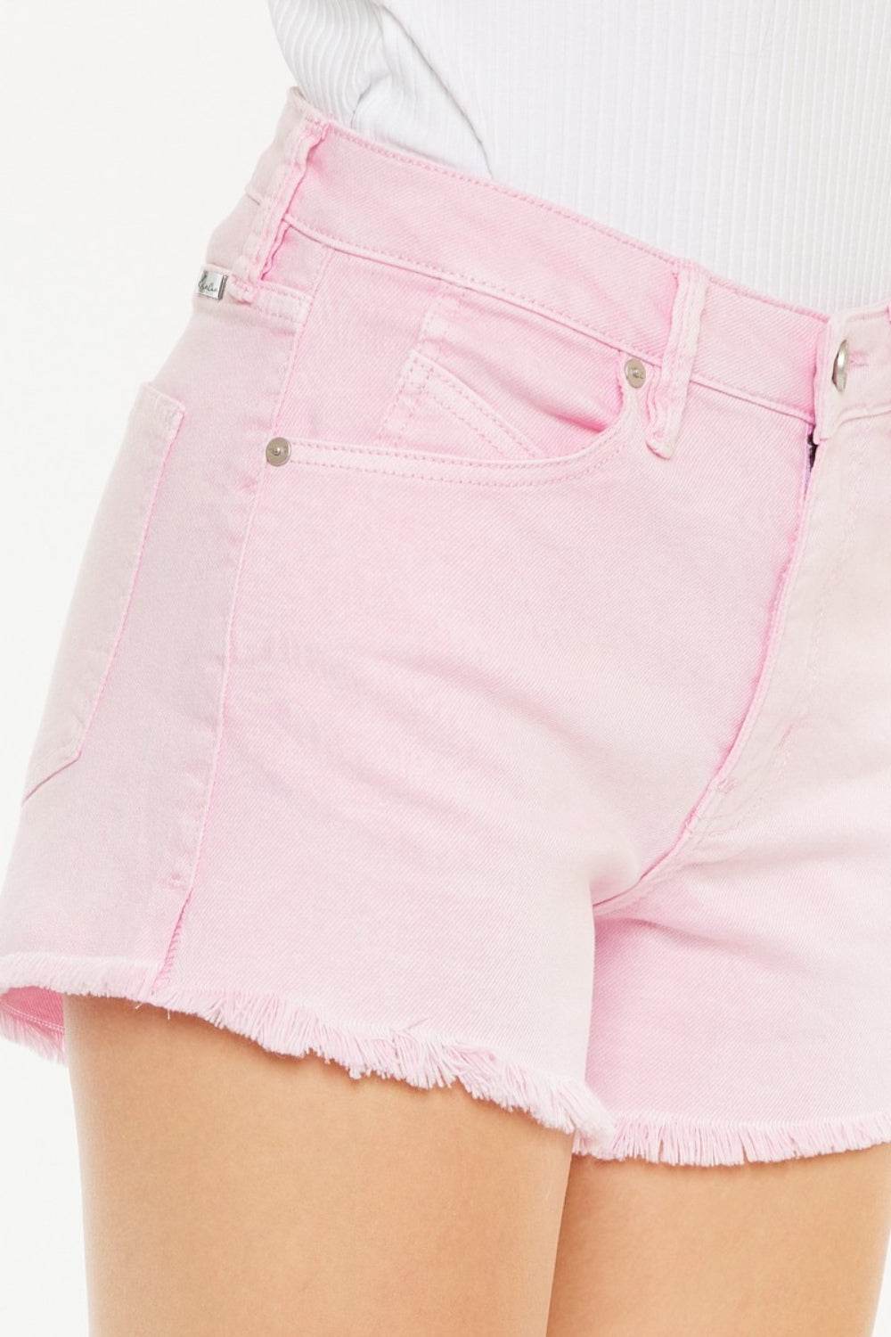 Kancan Raw Hem High Waist Denim Shorts - Shop Style & More | Fresh Looks, Everyday Deals & Free Shipping