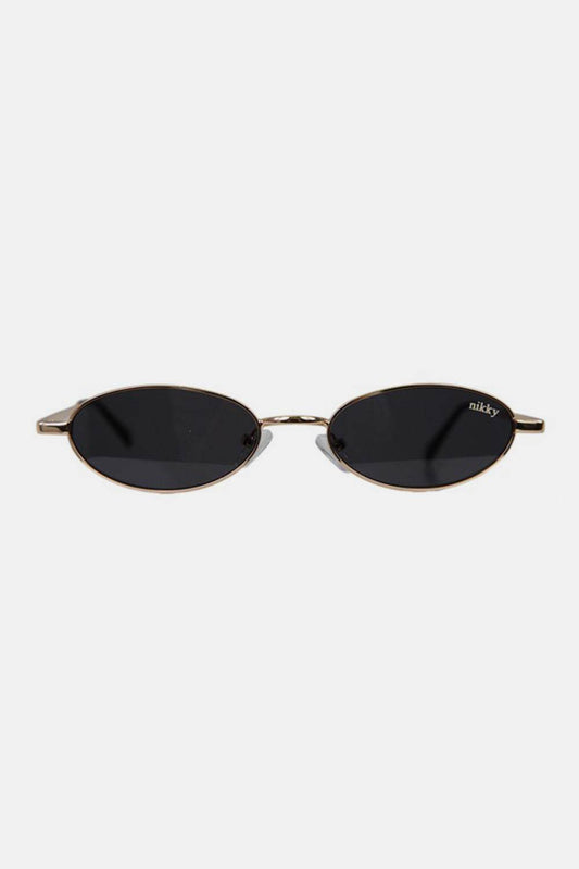 Nicole Lee USA Metal Frame Finley Oval Sunglasses - Shop Style & More | Fresh Looks, Everyday Deals & Free Shipping