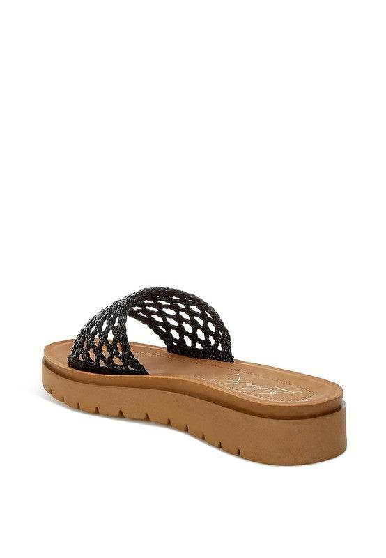Sayura Woven Slip-On Flatforms - Shop Style & More | Fresh Looks, Everyday Deals & Free Shipping