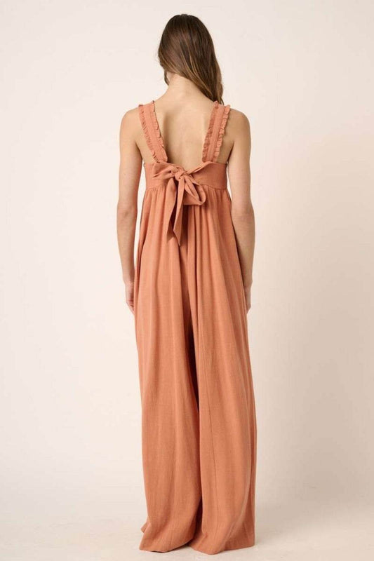 Mittoshop Sleeveless Wide Leg Jumpsuit - Shop Style & More | Fresh Looks, Everyday Deals & Free Shipping