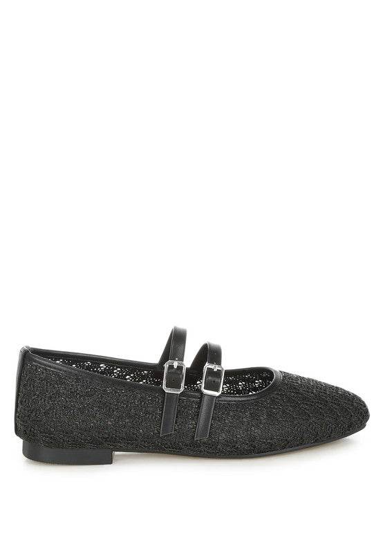 Warena Pin Buckle Strapped Ballerinas - Shop Style & More | Fresh Looks, Everyday Deals & Free Shipping