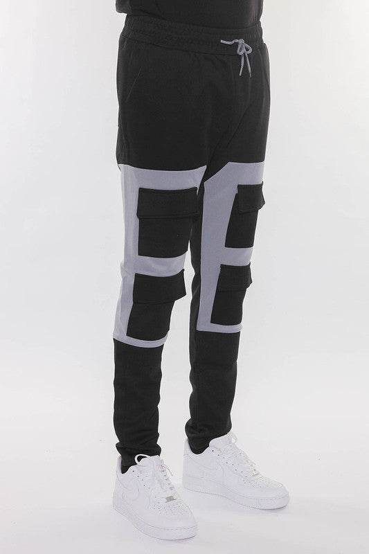 COLOR BLOCK CARGO TRACK PANT - Shop Style & More | Fresh Looks, Everyday Deals & Free Shipping
