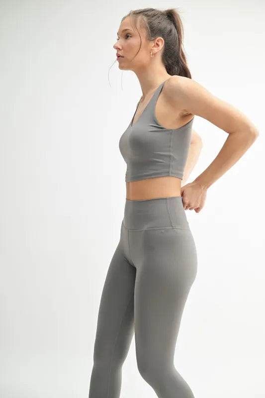 MONO B Venice Cloud Light U-back Active Tank - Shop Style & More | Fresh Looks, Everyday Deals & Free Shipping