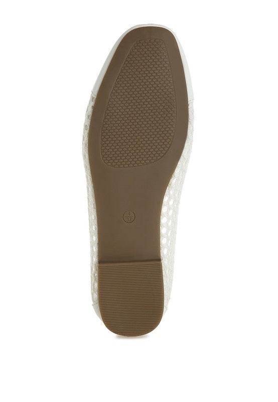 Omela Woven Bow Detail Ballerinas - Shop Style & More | Fresh Looks, Everyday Deals & Free Shipping