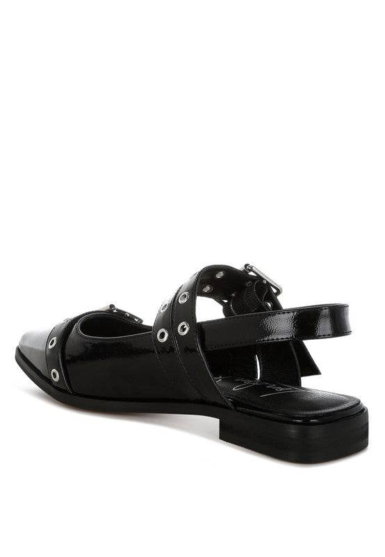 Betula Eyelets & Buckle Detail Flats - Shop Style & More | Fresh Looks, Everyday Deals & Free Shipping