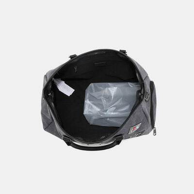 Nicole Lee USA Denim Patch Duffel - Shop Style & More | Fresh Looks, Everyday Deals & Free Shipping