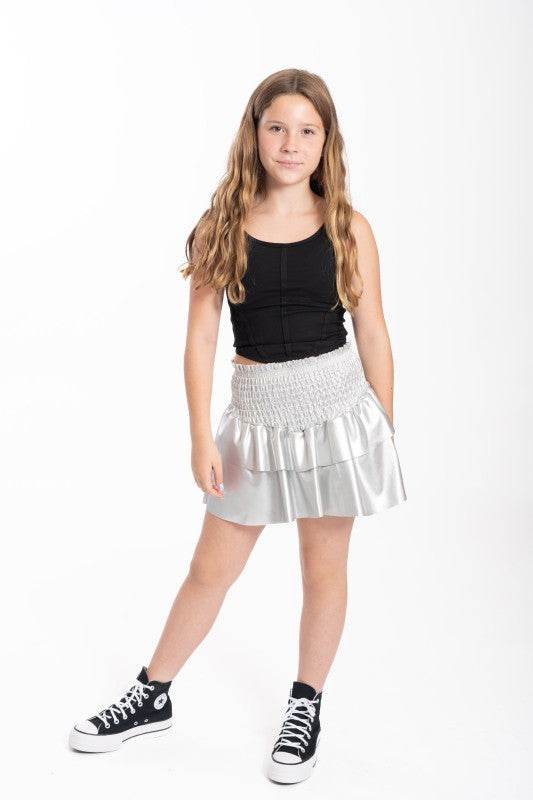 Juniors Leather Julia Skirt - Shop Style & More | Fresh Looks, Everyday Deals & Free Shipping