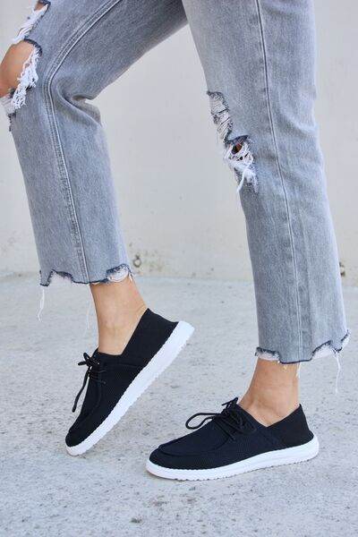 Forever Link Flat Round Toe Lace-Up Sneakers - Shop Style & More | Fresh Looks, Everyday Deals & Free Shipping
