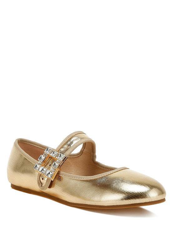Upstage Brooch Mary Jane Ballerinas - Shop Style & More | Fresh Looks, Everyday Deals & Free Shipping