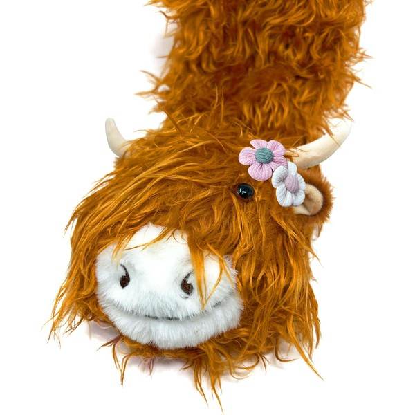 Highland Cattel - Kids' Plush Animal Slipper Socks - Shop Style & More | Fresh Looks, Everyday Deals & Free Shipping