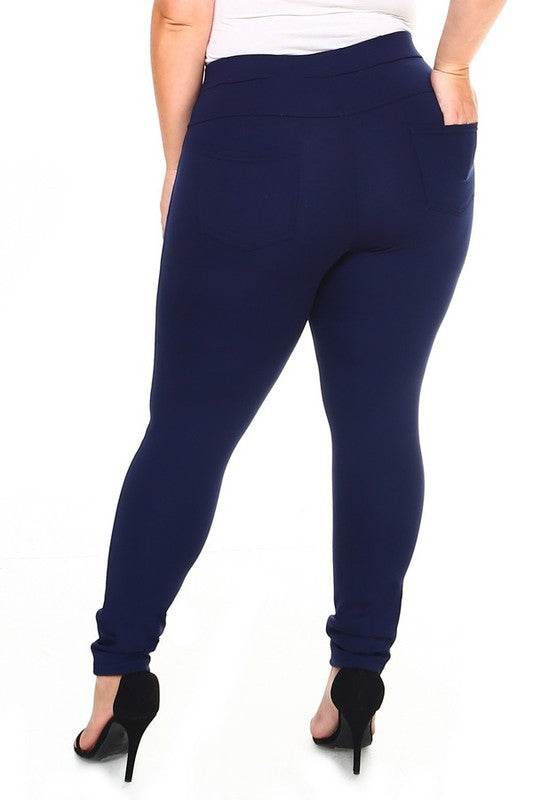 Lady's Plus Size Ponte Pants - PLUS SIZE - Shop Style & More | Fresh Looks, Everyday Deals & Free Shipping