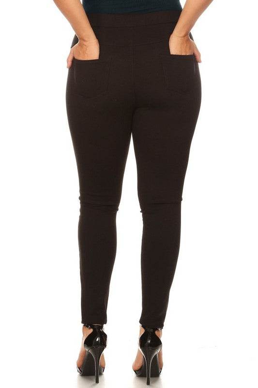 Lady's Plus Size Ponte Pants - PLUS SIZE - Shop Style & More | Fresh Looks, Everyday Deals & Free Shipping