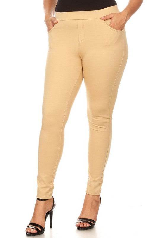 Lady's Plus Size Ponte Pants - PLUS SIZE - Shop Style & More | Fresh Looks, Everyday Deals & Free Shipping