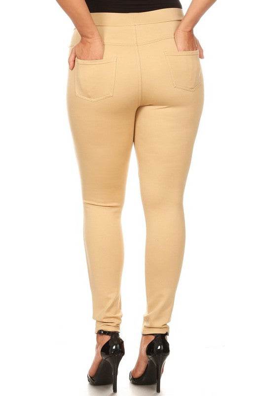 Lady's Plus Size Ponte Pants - PLUS SIZE - Shop Style & More | Fresh Looks, Everyday Deals & Free Shipping