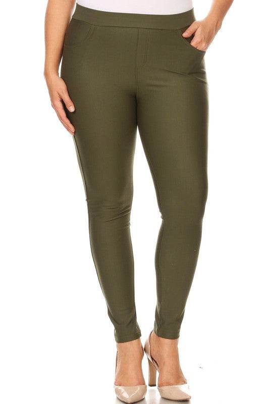 Lady's Plus Size Ponte Pants - PLUS SIZE - Shop Style & More | Fresh Looks, Everyday Deals & Free Shipping