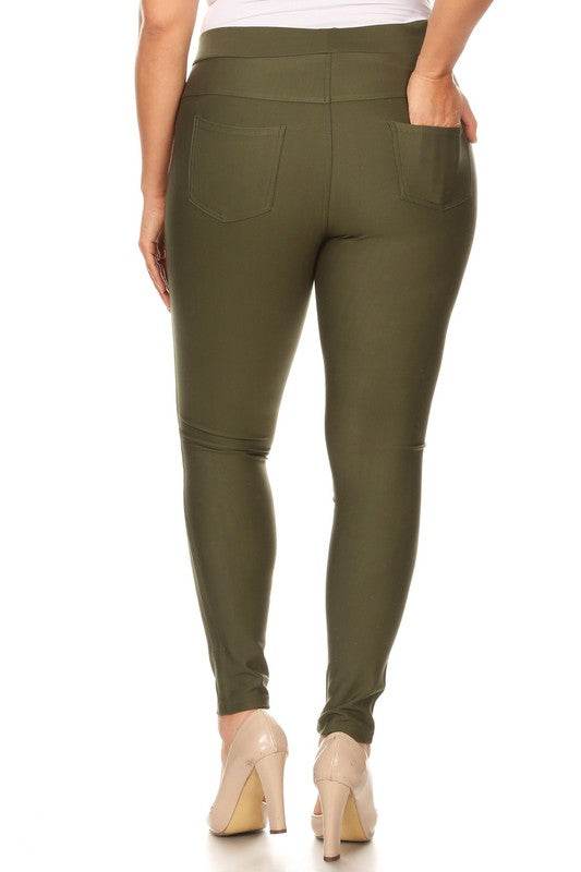 Lady's Plus Size Ponte Pants - PLUS SIZE - Shop Style & More | Fresh Looks, Everyday Deals & Free Shipping