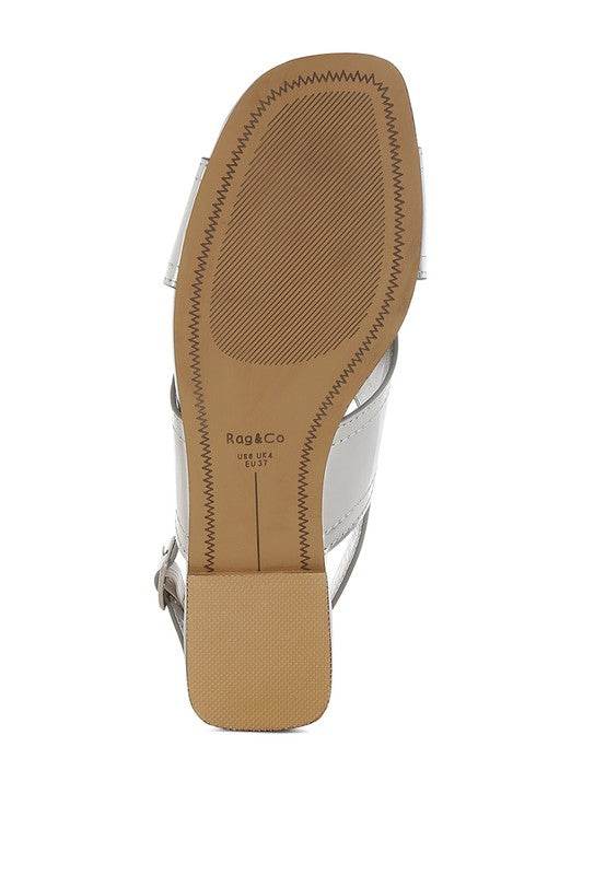 Kanon Metallic Pleather Criss-Cross Flats - Shop Style & More | Fresh Looks, Everyday Deals & Free Shipping