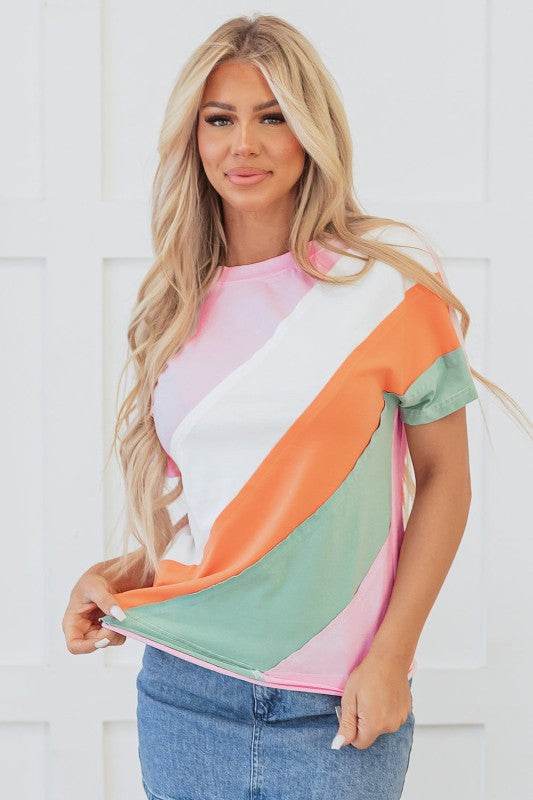 Sylvie Seamed Crewneck Top - Shop Style & More | Fresh Looks, Everyday Deals & Free Shipping