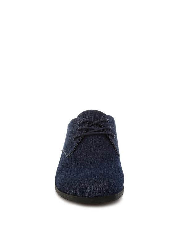 Zapier Men's Denim Oxford Shoes - Shop Style & More | Fresh Looks, Everyday Deals & Free Shipping