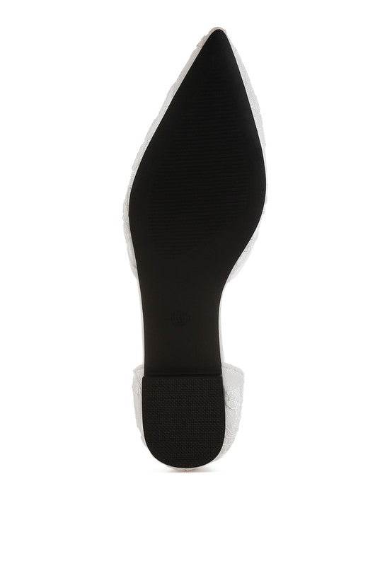 Shrami Pearl & Rhinestone Strap Flat Sandals - Shop Style & More | Fresh Looks, Everyday Deals & Free Shipping