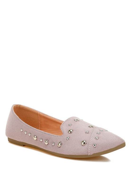 Olesia Stud Emebllished Ballet Flats - Shop Style & More | Fresh Looks, Everyday Deals & Free Shipping