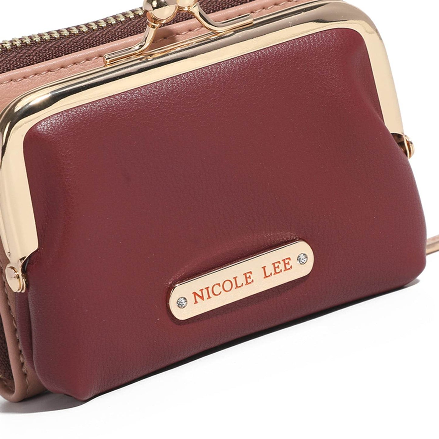 Nicole Lee USA Kiss-Lock Vegan Leather Mini Wallet - Shop Style & More | Fresh Looks, Everyday Deals & Free Shipping