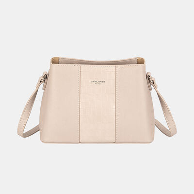 David Jones PU Leather Crossbody Bag Natural One Size Bags
