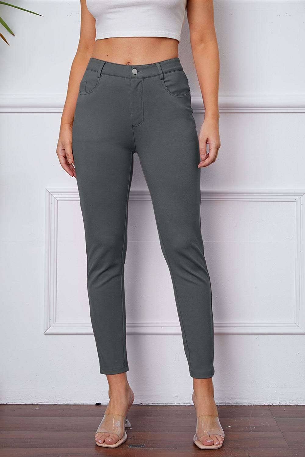 StretchyStitch Pants by Basic Bae - Shop Style & More | Fresh Looks, Everyday Deals & Free Shipping