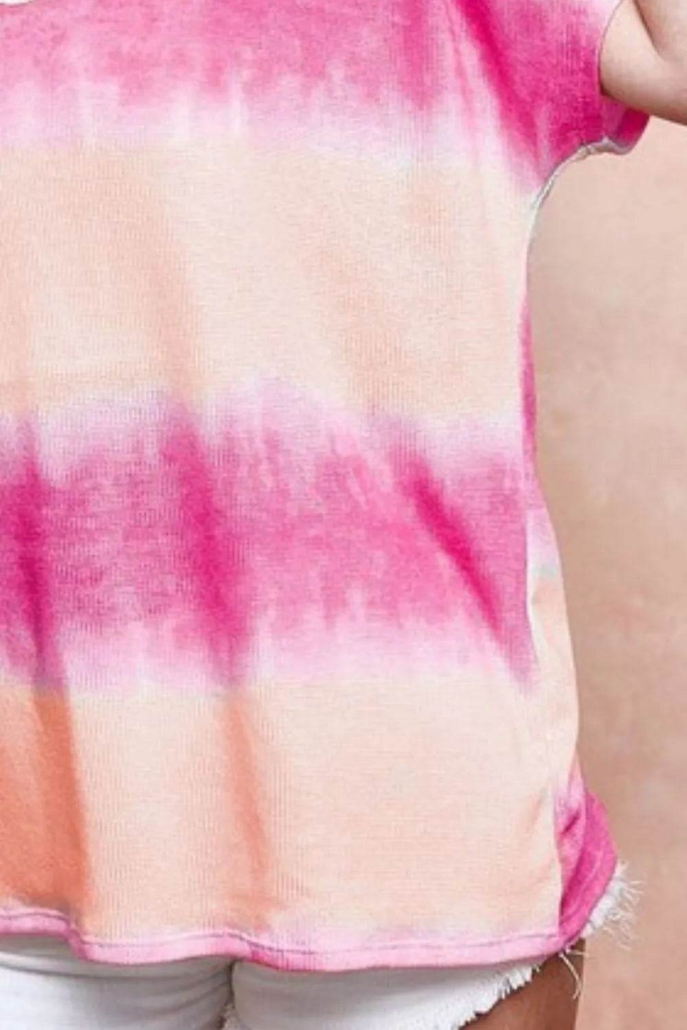 BiBi Tiedye Printed Hacci Knit Top - Shop Style & More | Fresh Looks, Everyday Deals & Free Shipping