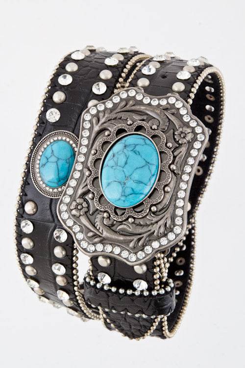 Oval Stone Buckle Fashion Belt - Shop Style & More | Fresh Looks, Everyday Deals & Free Shipping