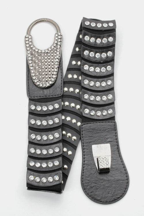 Crystal Fashion Stretchy Belt - Shop Style & More | Fresh Looks, Everyday Deals & Free Shipping
