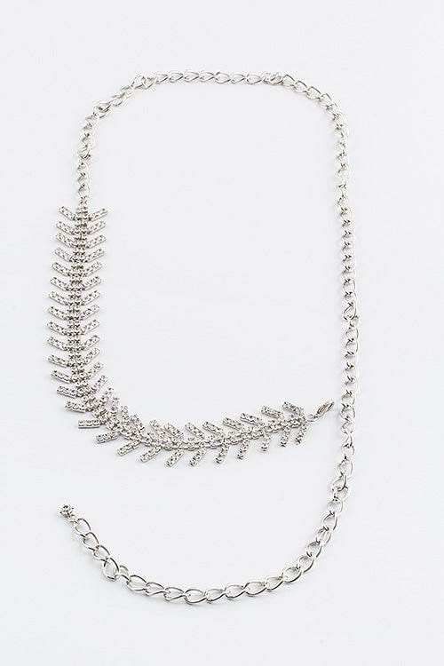 Crystal Scale Pattern Chain Belt - Shop Style & More | Fresh Looks, Everyday Deals & Free Shipping