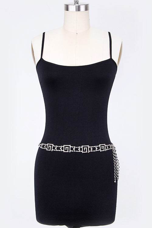 Rhinestone Statement Chain Belt - Shop Style & More | Fresh Looks, Everyday Deals & Free Shipping