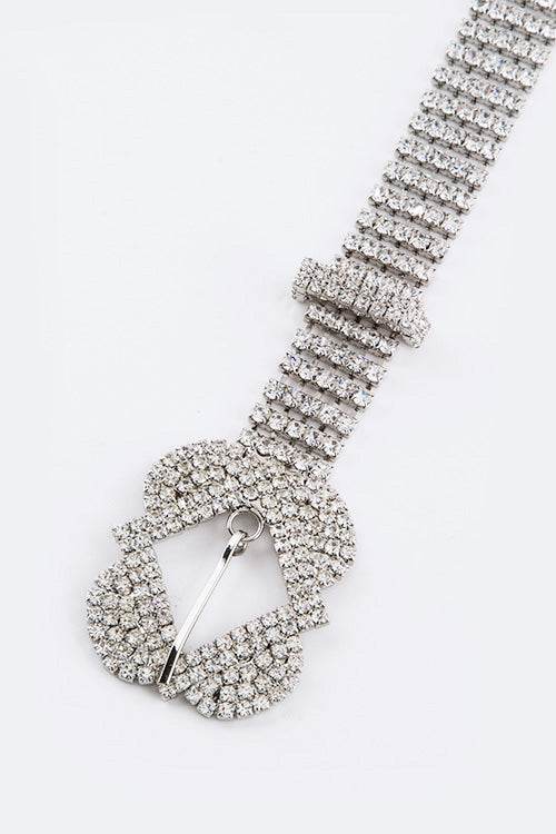 Statement Buckle Rhinestone Belt - Shop Style & More | Fresh Looks, Everyday Deals & Free Shipping