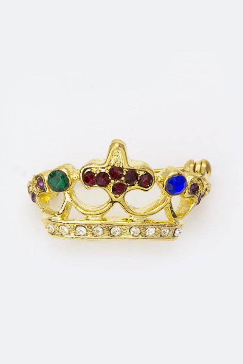 Crystal Crown Brooch - Shop Style & More | Fresh Looks, Everyday Deals & Free Shipping