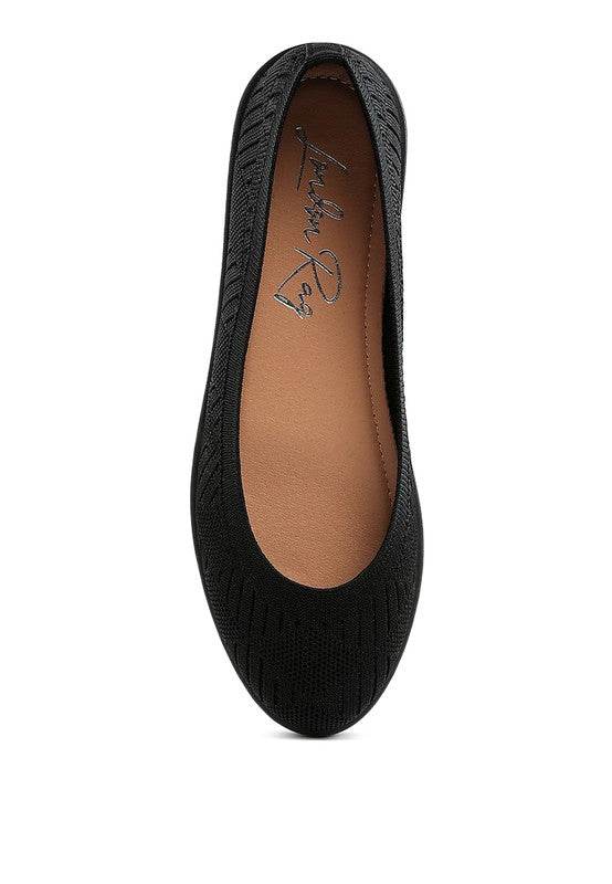 Lubna Knitted Flat Ballet Flats - Shop Style & More | Fresh Looks, Everyday Deals & Free Shipping
