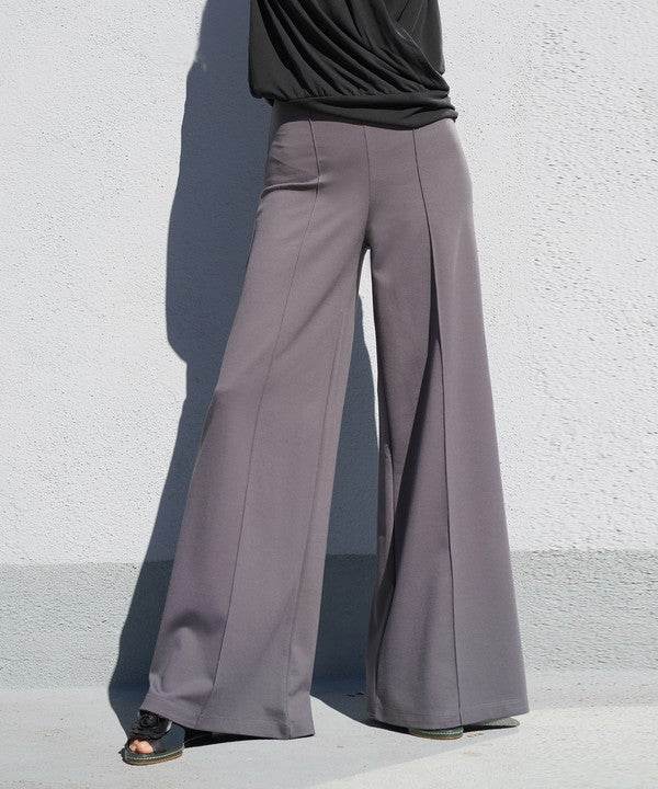 PONTE WIDE LEG FULL LENGTH PANTS - Shop Style & More | Fresh Looks, Everyday Deals & Free Shipping