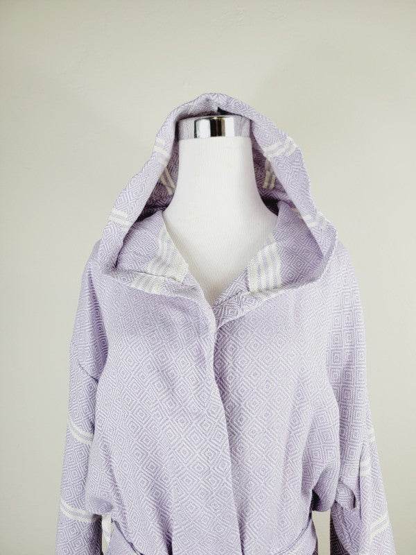 Unisex Robe, Beach or spa Robe with pockets - Lila - Shop Style & More | Fresh Looks, Everyday Deals & Free Shipping
