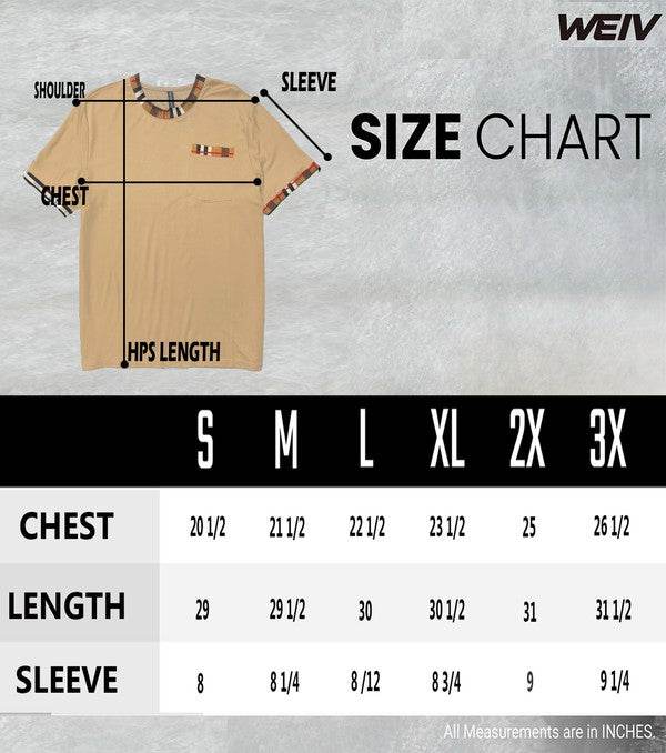 Checkered Short Sleeve Tee - Shop Style & More | Fresh Looks, Everyday Deals & Free Shipping