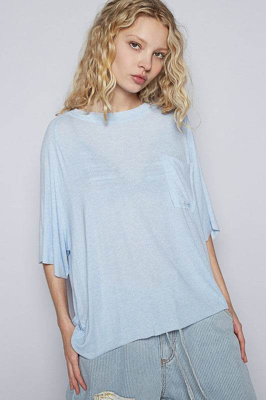 POL Round Neck Half Sleeve T-Shirt - Shop Style & More | Fresh Looks, Everyday Deals & Free Shipping