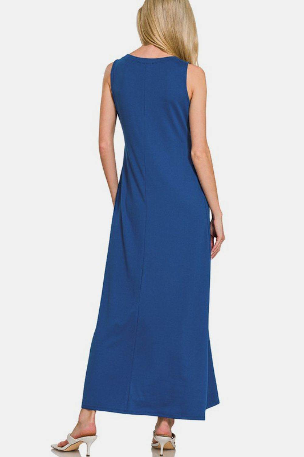 Zenana Scoop Neck Wide Strap Tank Dress - Shop Style & More | Fresh Looks, Everyday Deals & Free Shipping