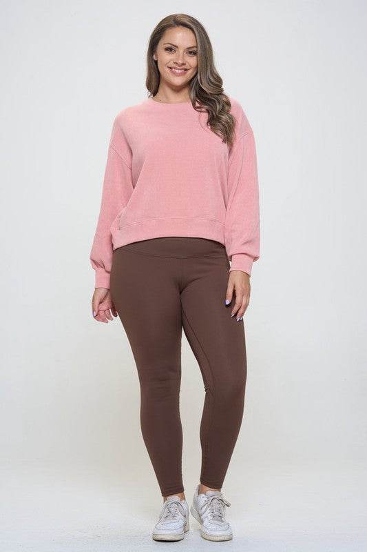 Yelete Full Size Fleece Lined High Waisted Leggings - Shop Style & More | Fresh Looks, Everyday Deals & Free Shipping
