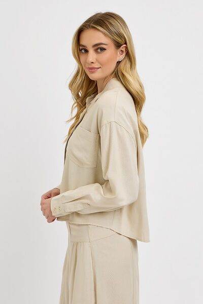 RISEN Button Down Long Sleeve Shirt - Shop Style & More | Fresh Looks, Everyday Deals & Free Shipping