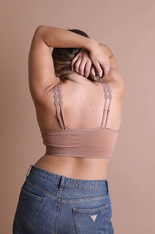 Boho Eye Lace Applique Bralette Plus Size - Shop Style & More | Fresh Looks, Everyday Deals & Free Shipping