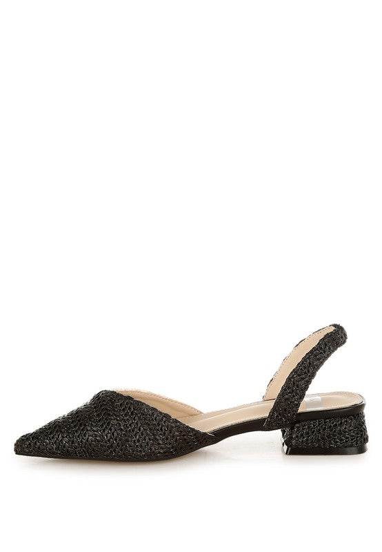 Kinjay Pointy Toe Slingback Sandals - Shop Style & More | Fresh Looks, Everyday Deals & Free Shipping