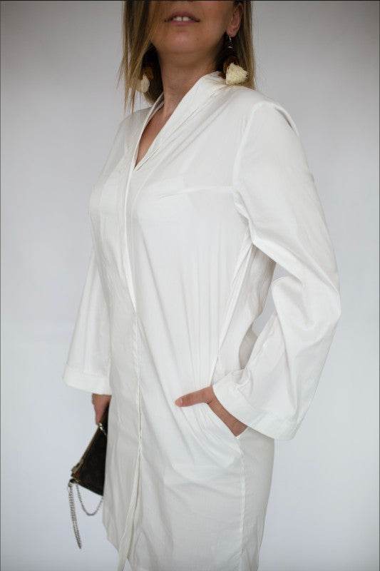 WRAPPED DRESS WIDE OPEN SLEEVES - Shop Style & More | Fresh Looks, Everyday Deals & Free Shipping