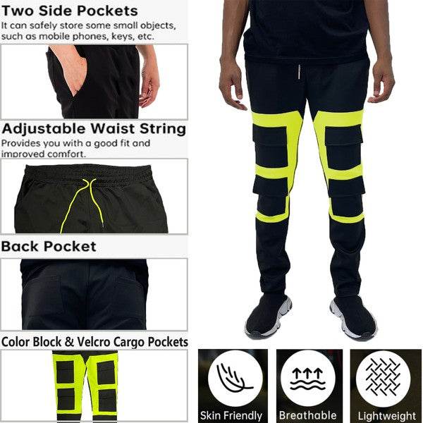 COLOR BLOCK CARGO TRACK PANT - Shop Style & More | Fresh Looks, Everyday Deals & Free Shipping